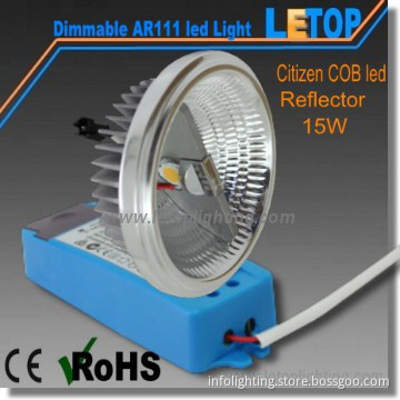 2700K 15W Dimmable AR111 led light with CE ROHS